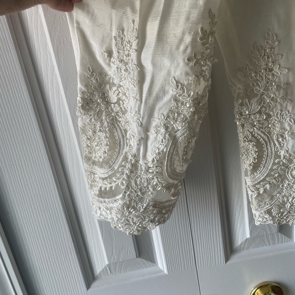 Designer 3 piece Pakistani formal wear light green, Rizwan Ahmed - Picture 10 of 10